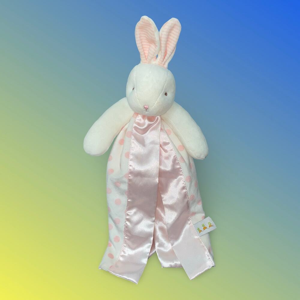 Bunnies By The Bay Lovey Rabbit Blossom Dot Bunny Rabbit Buddy Security Blanket